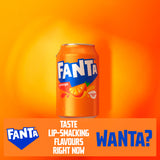 Fanta Orange soft drink multipack 8x330ml - British product