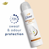 Dove antiperspirant deodorant Coconut Jasmine 200ml, UK version