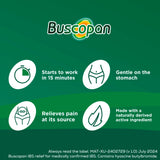 Buscopan IBS pain relief tablets 40 count, imported from the UK