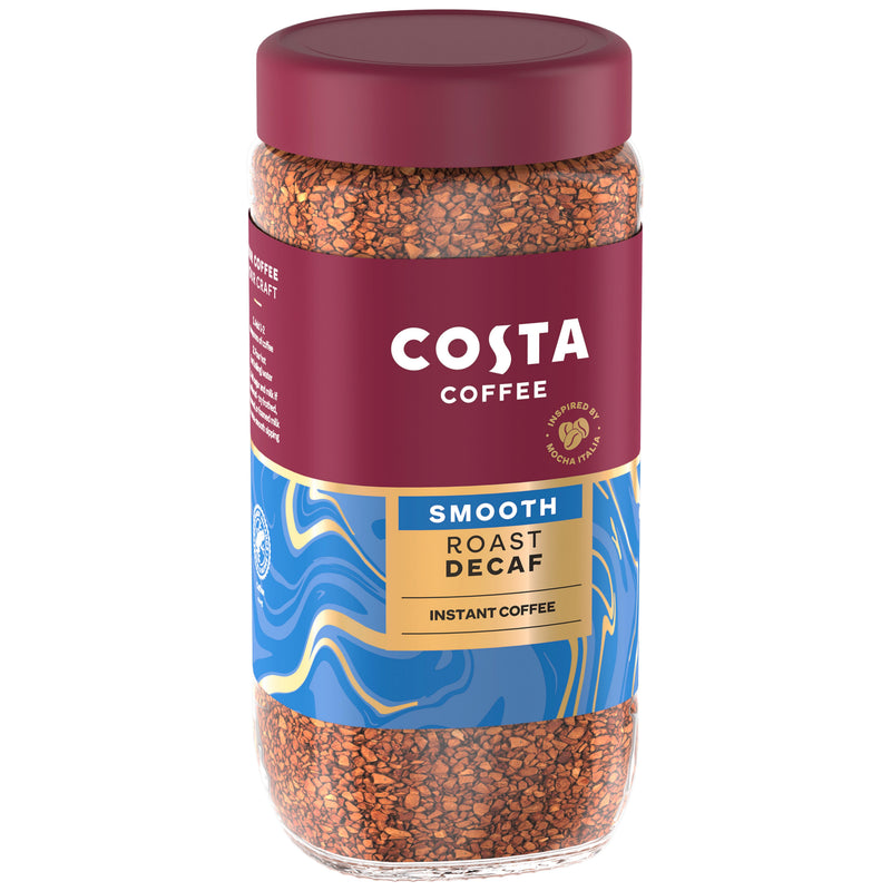 Costa Coffee instant coffee Smooth Decaf Blend 190g (British brand)
