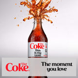Diet Coke cola soft drink 500ml bottle - British product