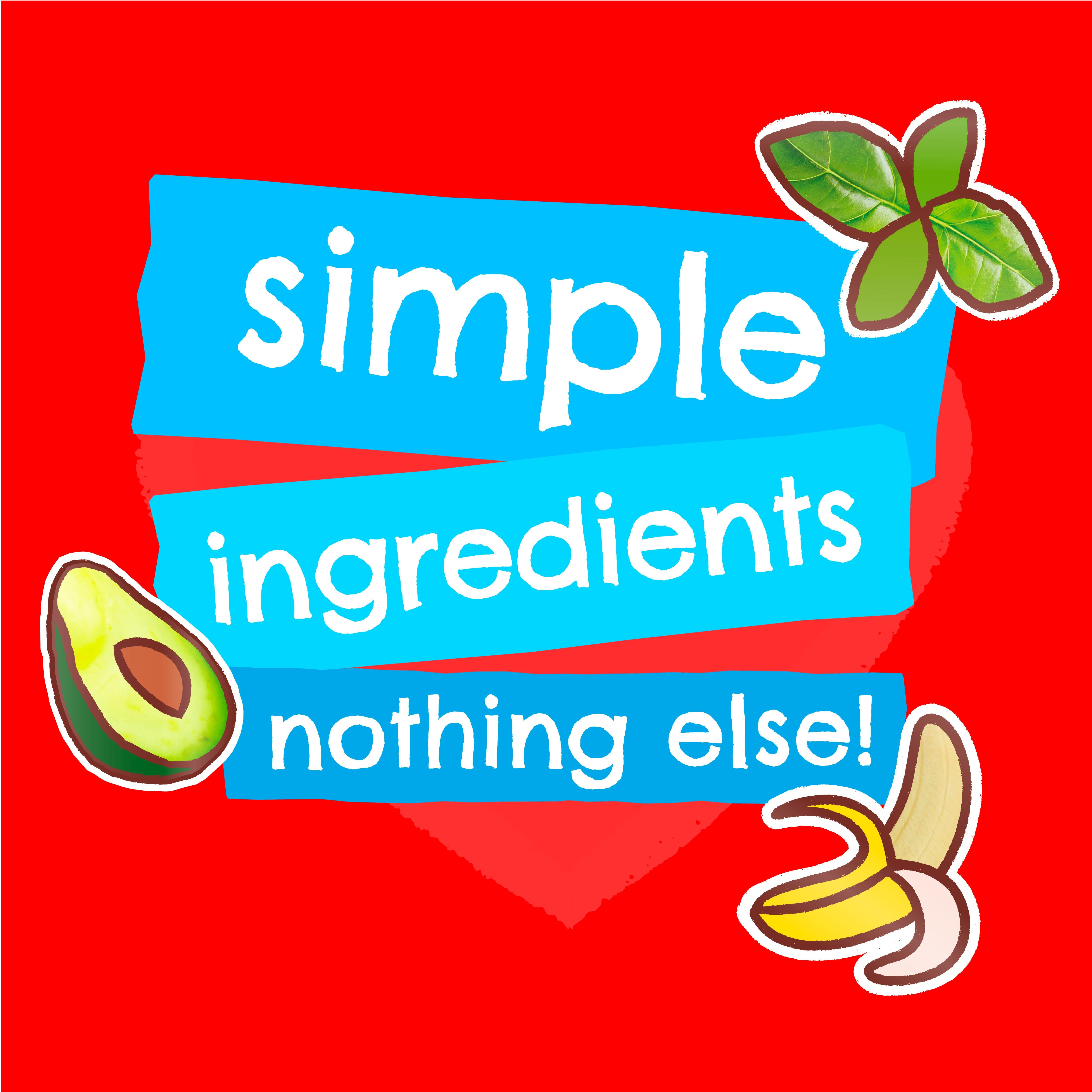 Ella's Kitchen strawberry beetroot smoothie pouch 4x100g - British product