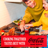 Coca-Cola Zero Sugar soft drink 8 x 330ml, imported from the UK