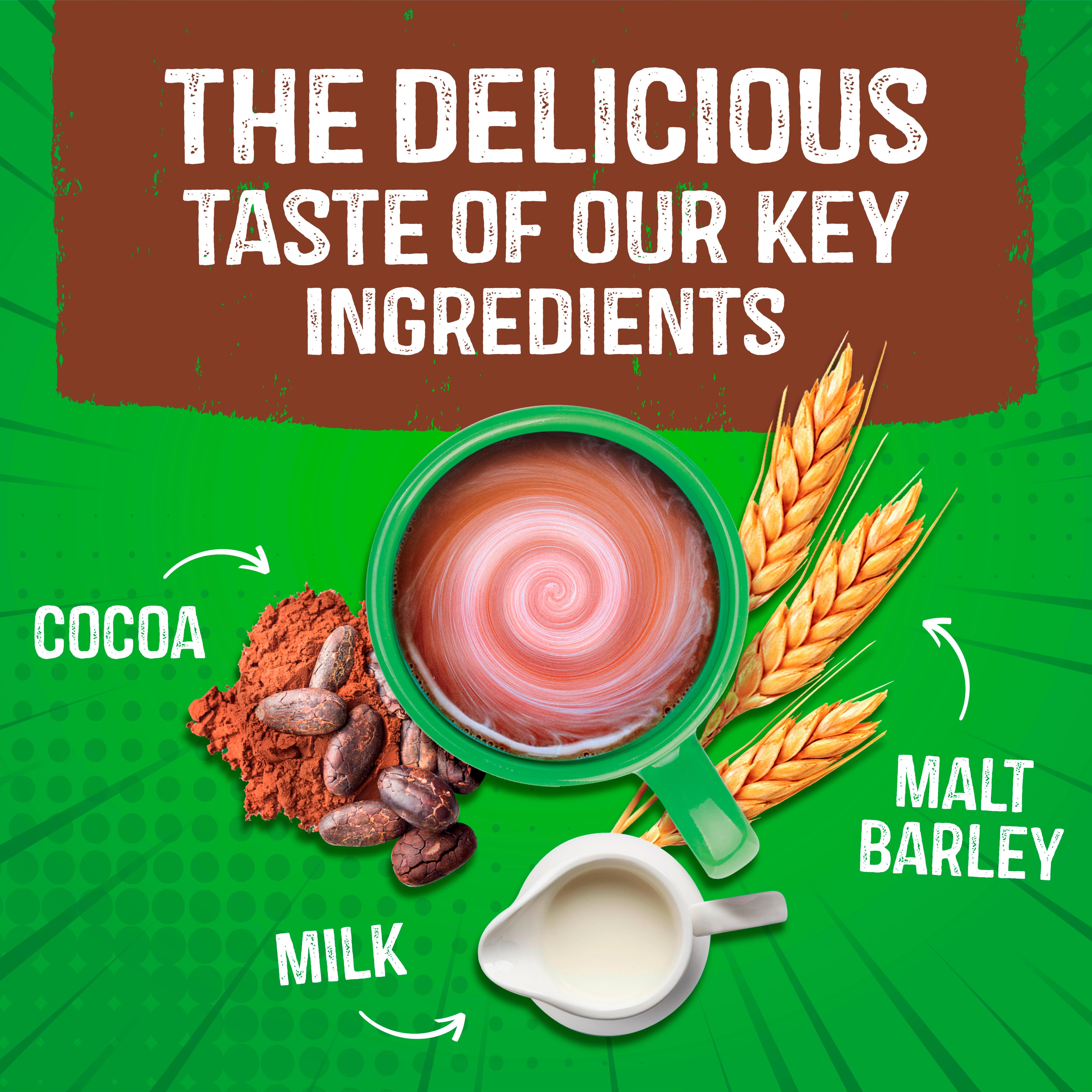 Milo malt chocolate drinking powder 400g, imported from the UK