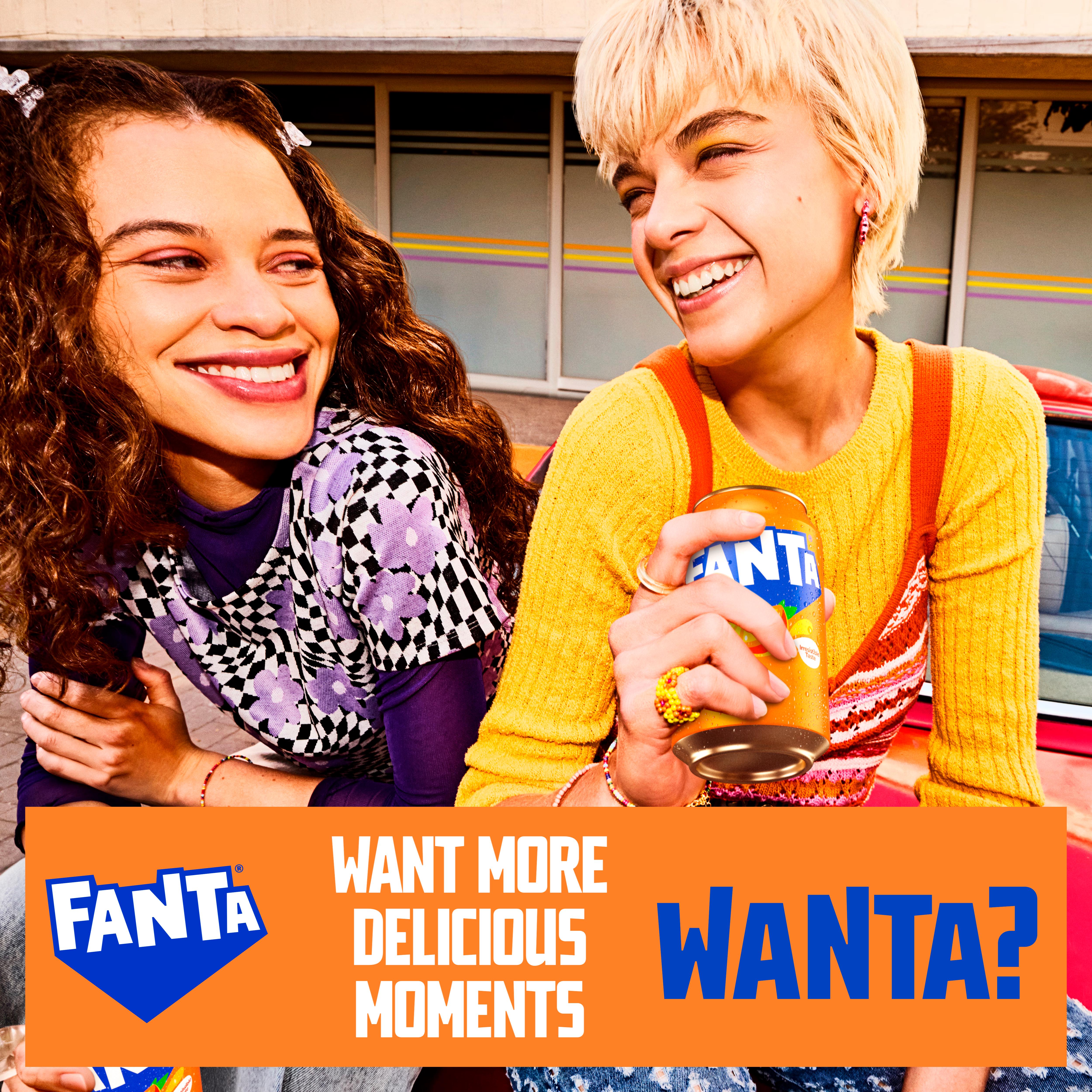 Fanta Orange Sparkling Soft Drink 18 Pack - British product