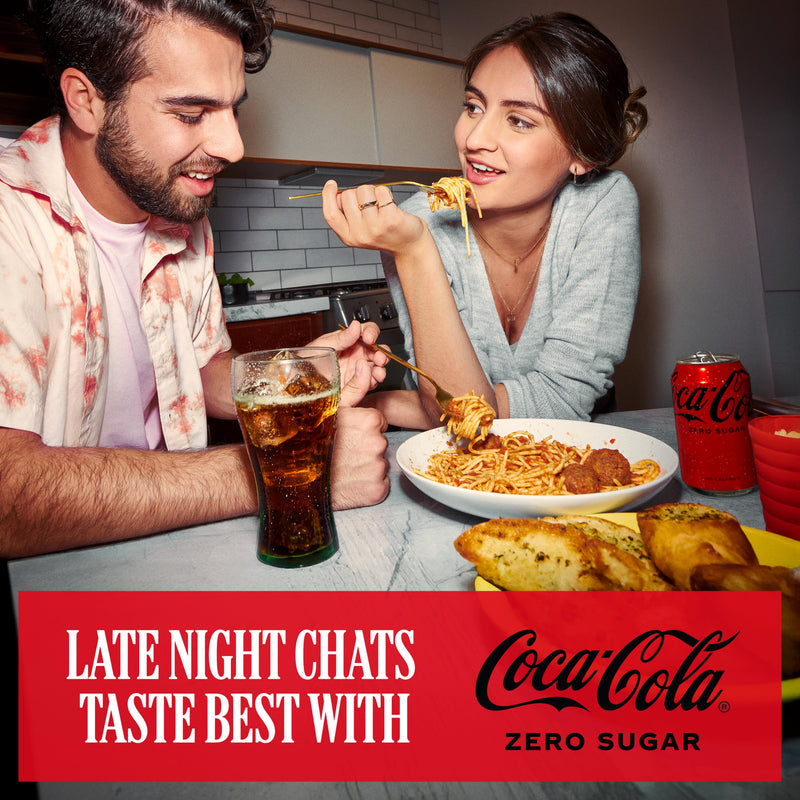Coca-Cola Zero Sugar cola 330ml - British product