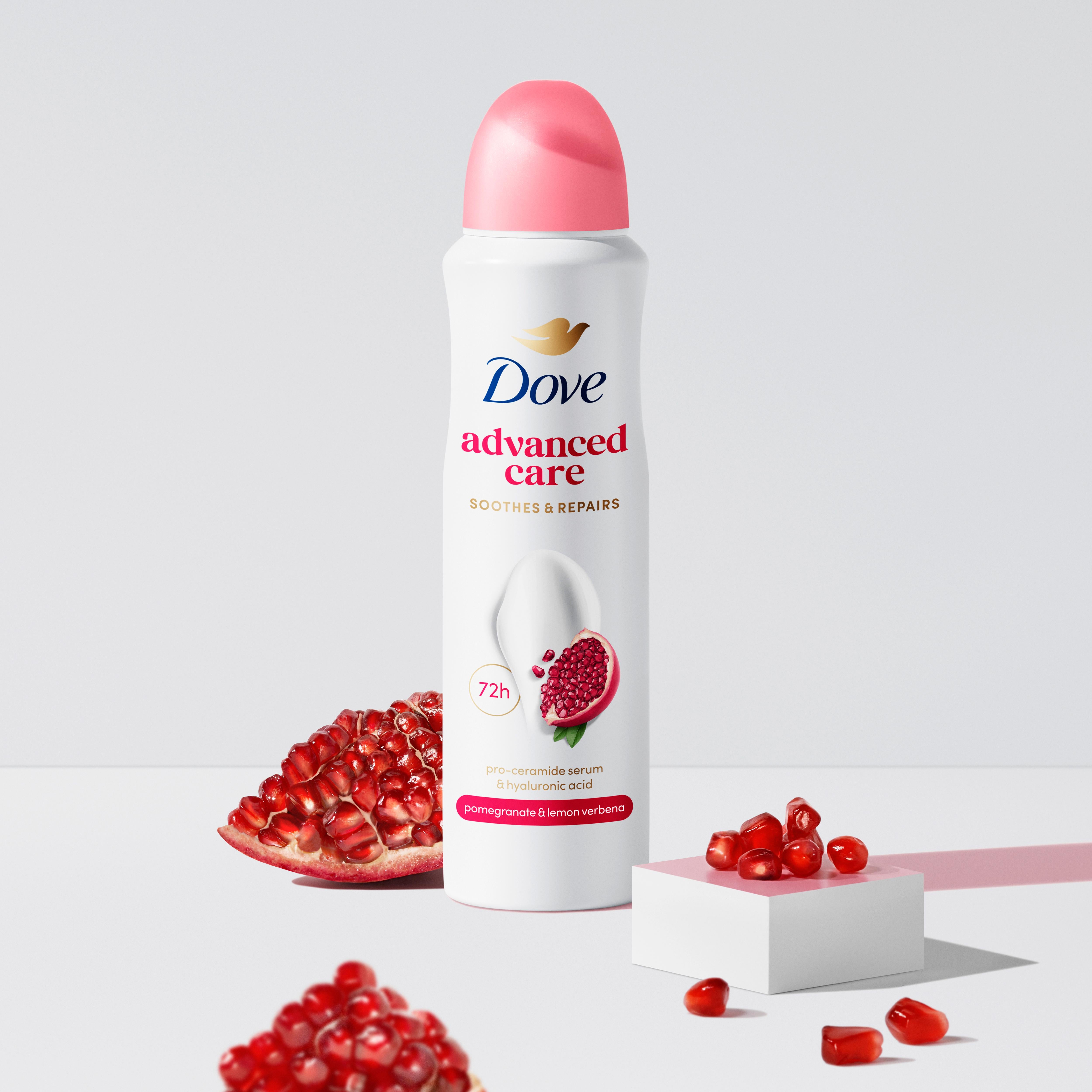 Dove Pomegranate & Lemon Verbena deodorant spray 150ml - British product