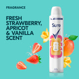 Sure Bright Bouquet antiperspirant aerosol 200ml, UK version