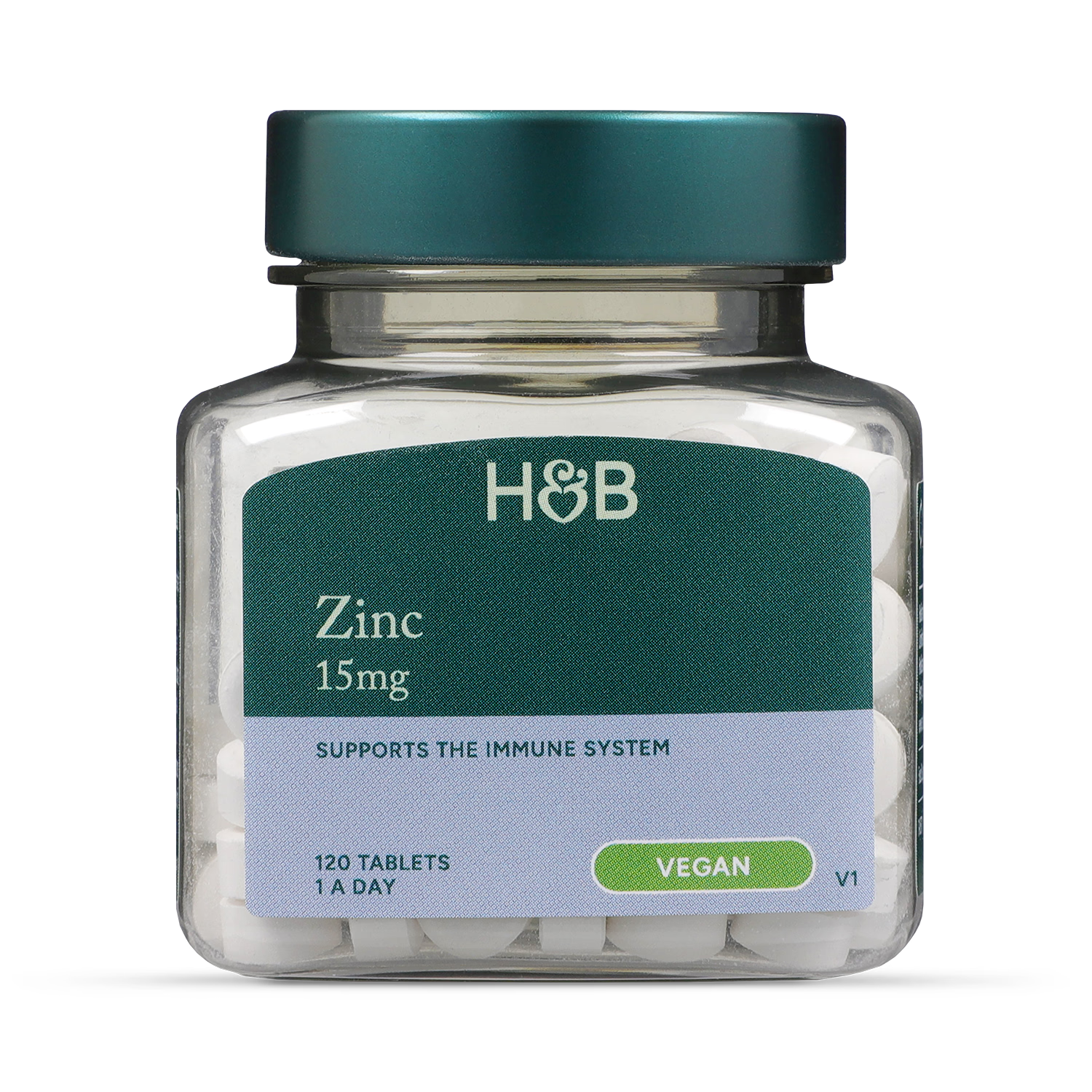 Holland Barrett zinc tablets 15mg 120 tablets, UK version