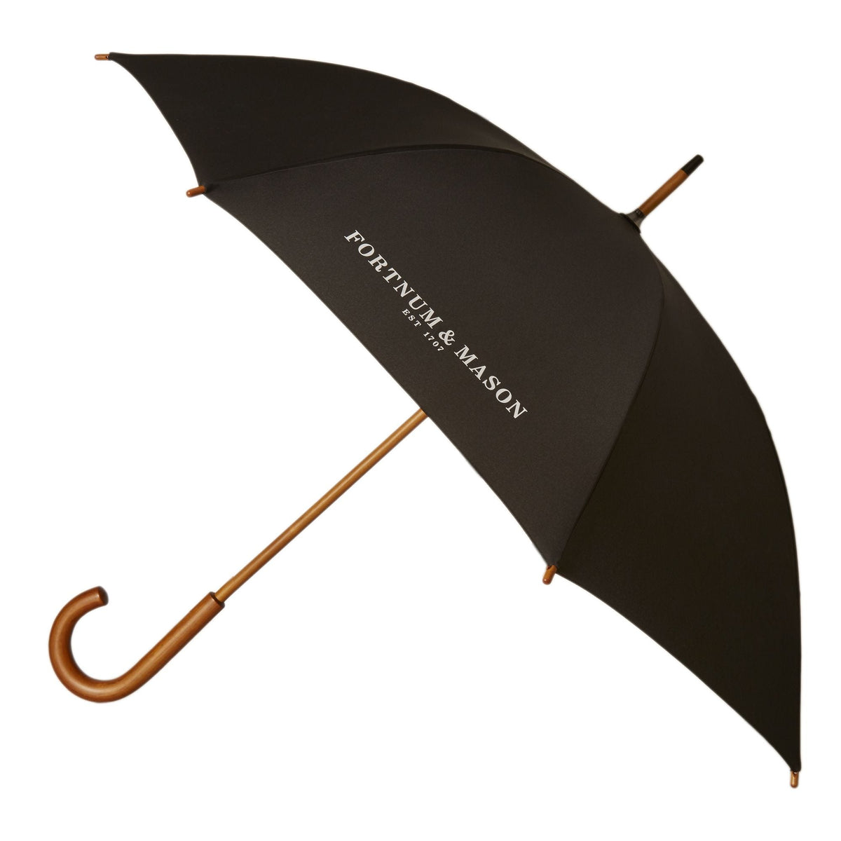 Fortnum's Kensington walking umbrella black, imported from the UK