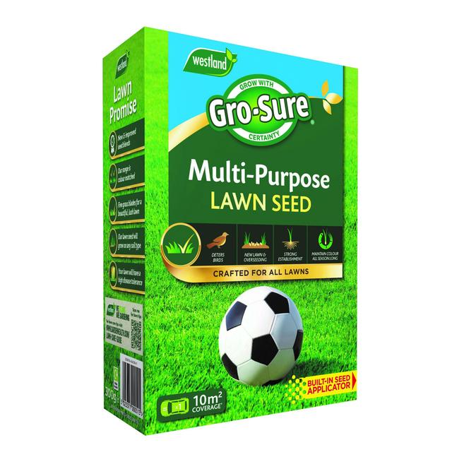 Gro-Sure Multi Purpose Lawn Seed 10 sq.m 300g   300g GOODS M&S   