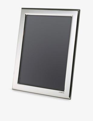 Arthur Price plain sterling silver photo frame 10x8 (British brand)