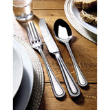 Arthur Price Bead stainless steel serving spoons set of four, UK version