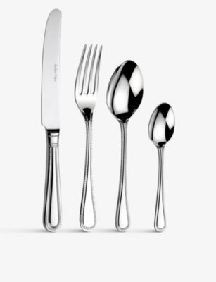 Arthur Price Bead 24-piece stainless steel cutlery set, imported from the UK
