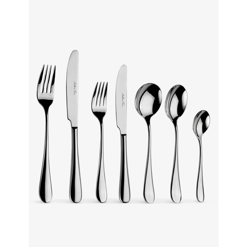 Arthur Price 56 piece stainless steel cutlery set for 8, UK version
