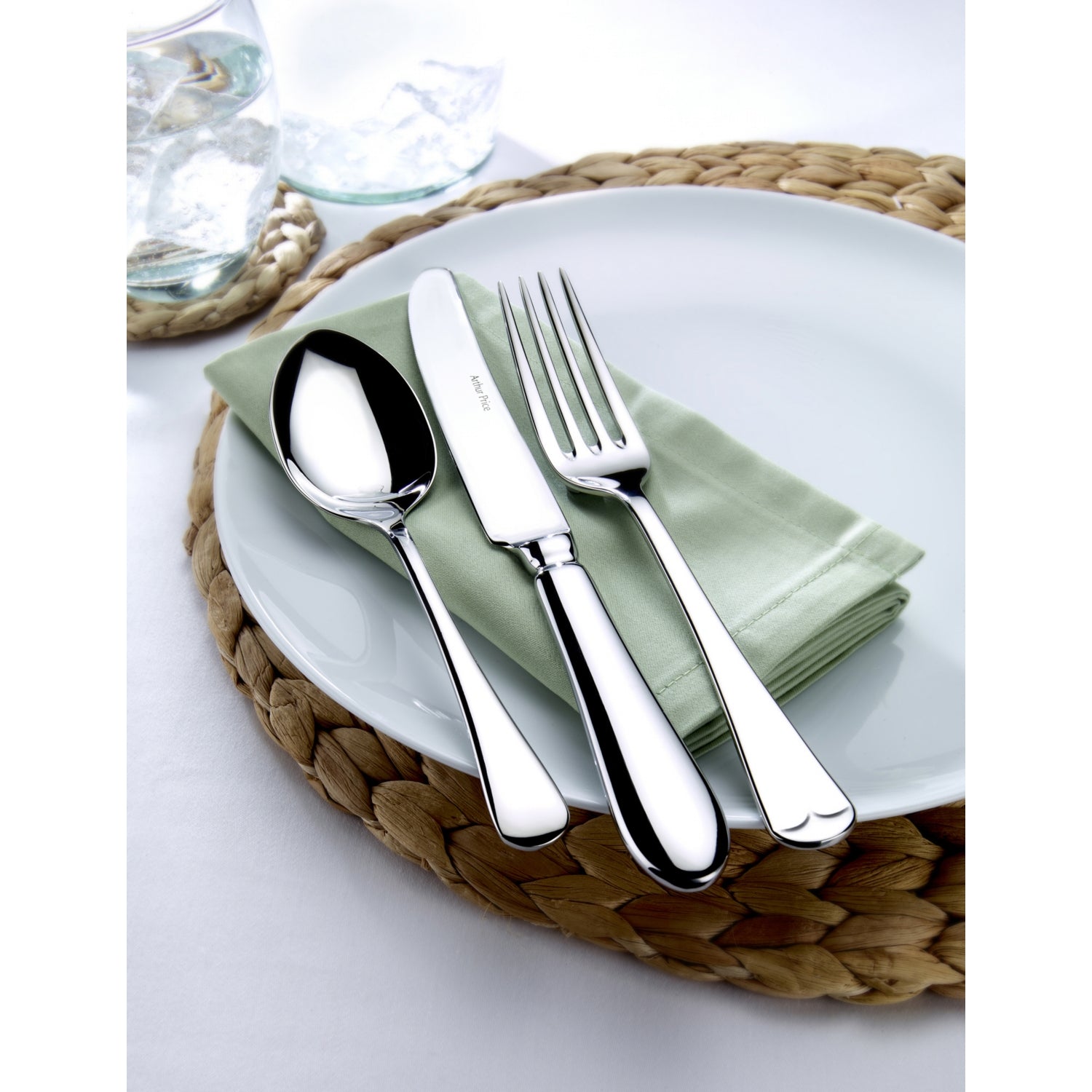 Arthur Price cutlery set Georgian pattern 24-piece, UK version