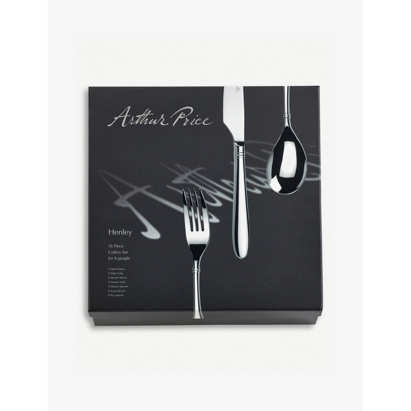 Arthur Price Henley 56-piece cutlery set - British product