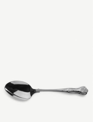 Arthur Price Kings stainless steel serving spoon set of four - British product