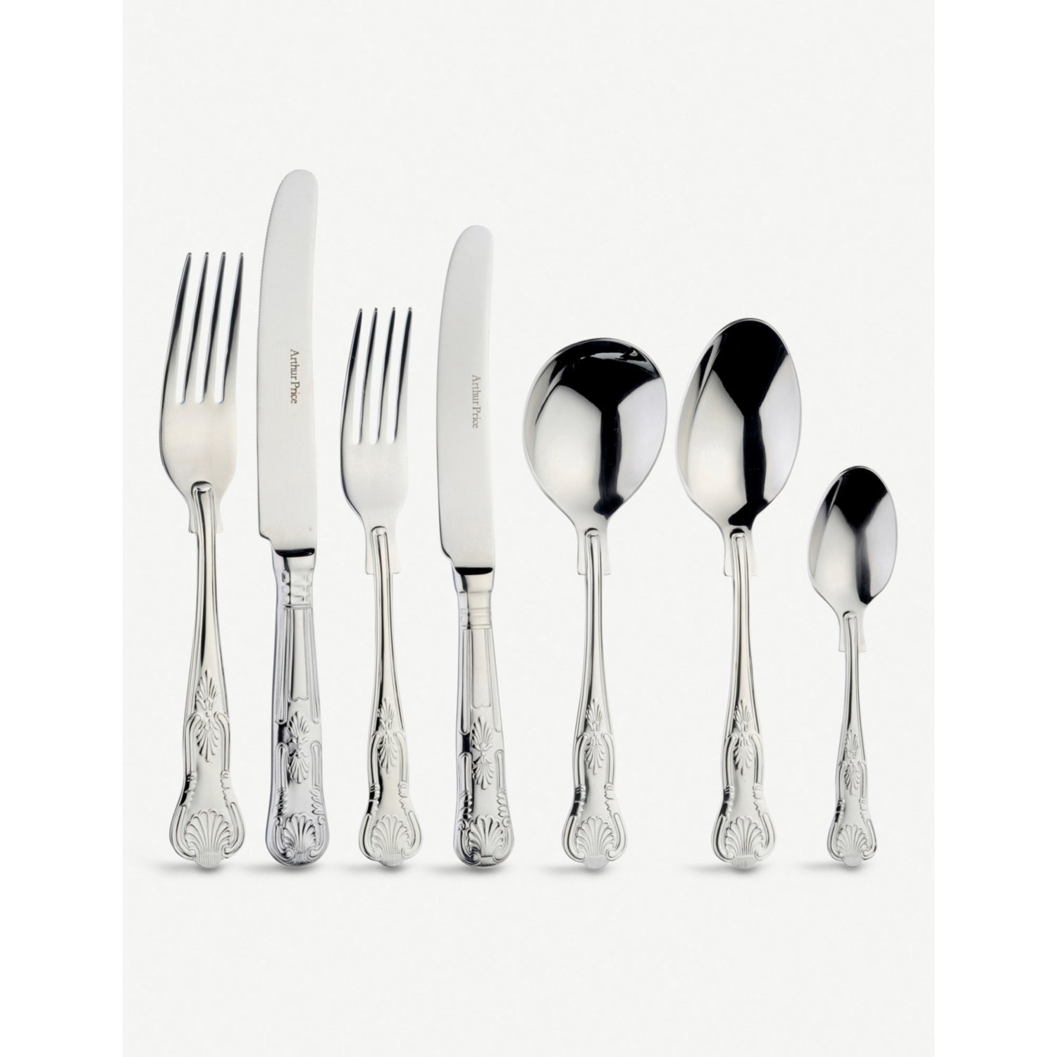 Arthur Price Kings 58 piece cutlery set, imported from the UK