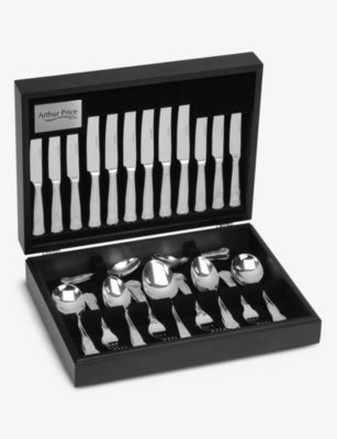 Arthur Price Kings 58 piece cutlery set, imported from the UK