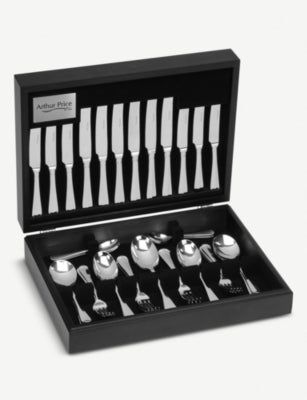 Arthur Price Rattail cutlery set 58 piece, imported from the UK
