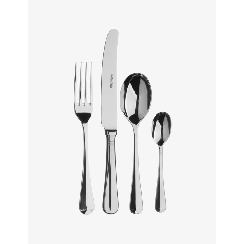 Arthur Price Rattail stainless steel cutlery set 24 pieces (British brand)
