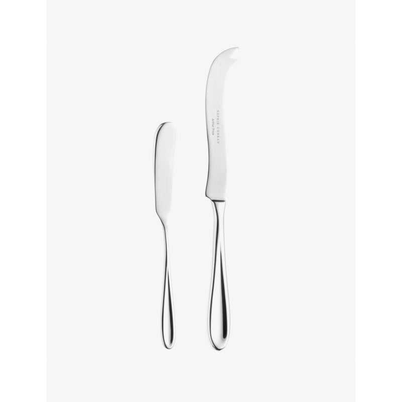 Arthur Price cheese and butter knife set, imported from the UK