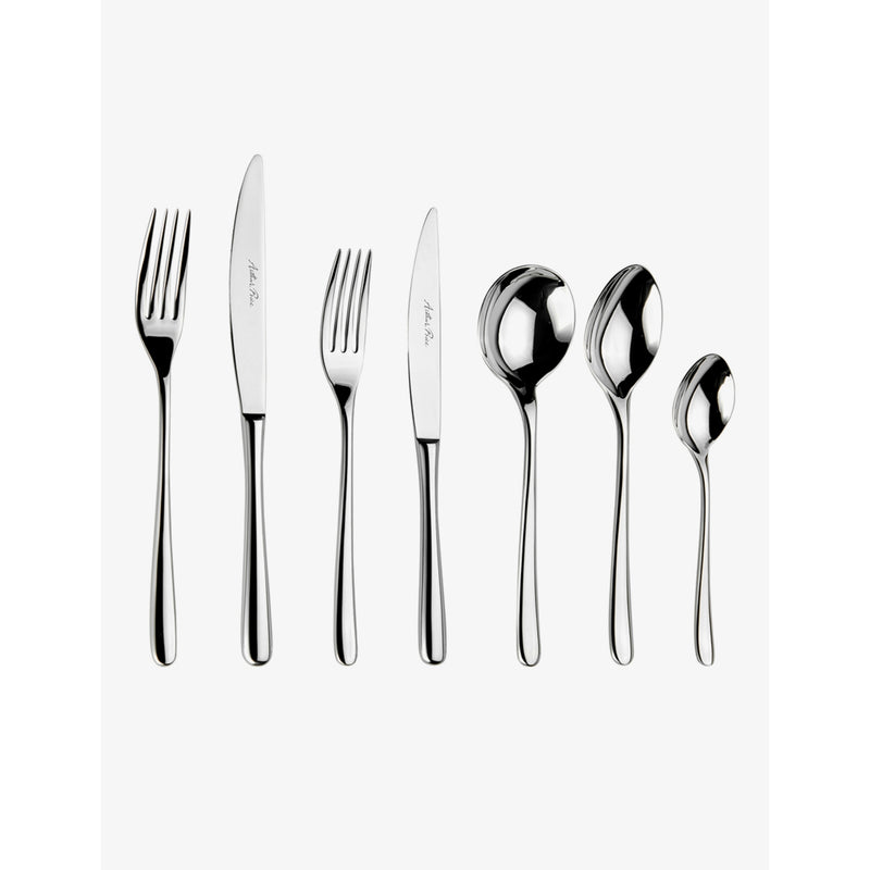 Arthur Price Warwick 7-piece stainless steel cutlery set, UK version