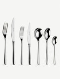 Arthur Price Warwick stainless steel cutlery set 44-piece, imported from the UK