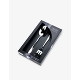 Arthur Price Willow stainless steel salad servers, UK version