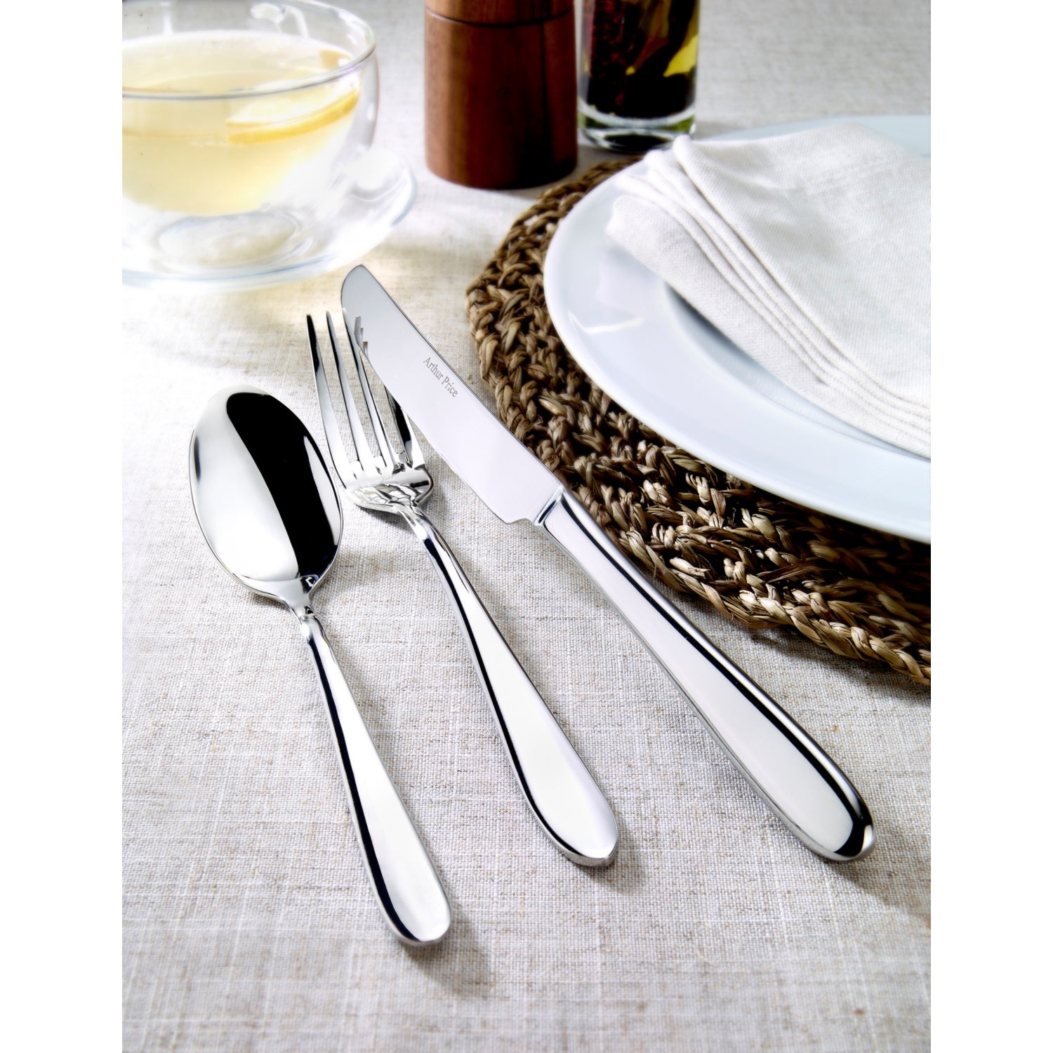Arthur Price Willow cutlery canteen set 58 piece - British product