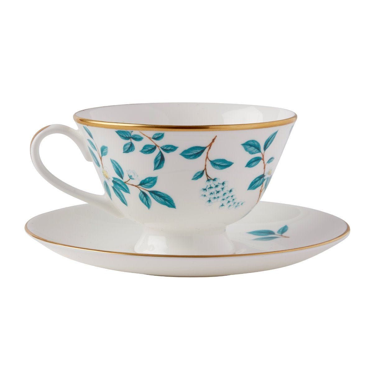 Fortnum's Camellia White teacup and saucer 70ml - British product