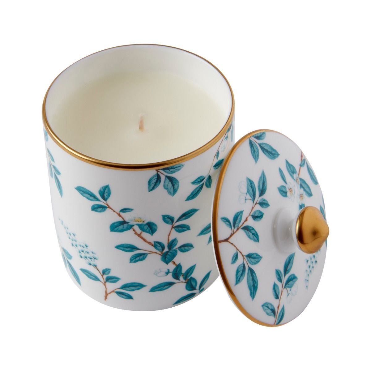 Fortnum's Camellia White Lidded candle 600g - British product
