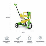 SmarTrike Breeze 3-in-1 toddler trike Dino, UK version