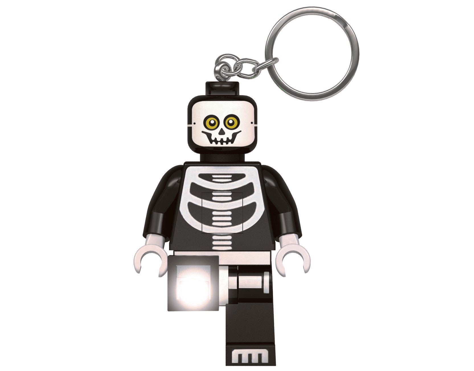 LEGO Skeleton Key Light posable minifigure model, UK version