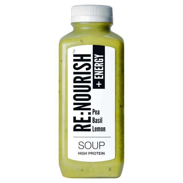 RENOURISH Energy Soup Pea Basil & Lemon   500g GOODS M&S   