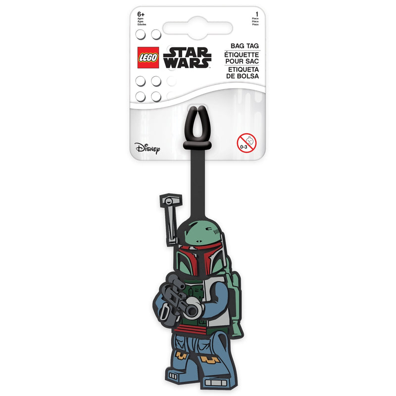 Lego Star Wars Boba Fett bag tag 15cm - British product