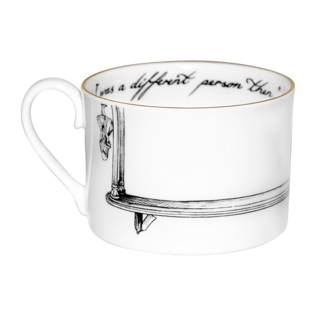 Rory Dobner Alice in Wonderland teacup and saucer 190ml, UK version