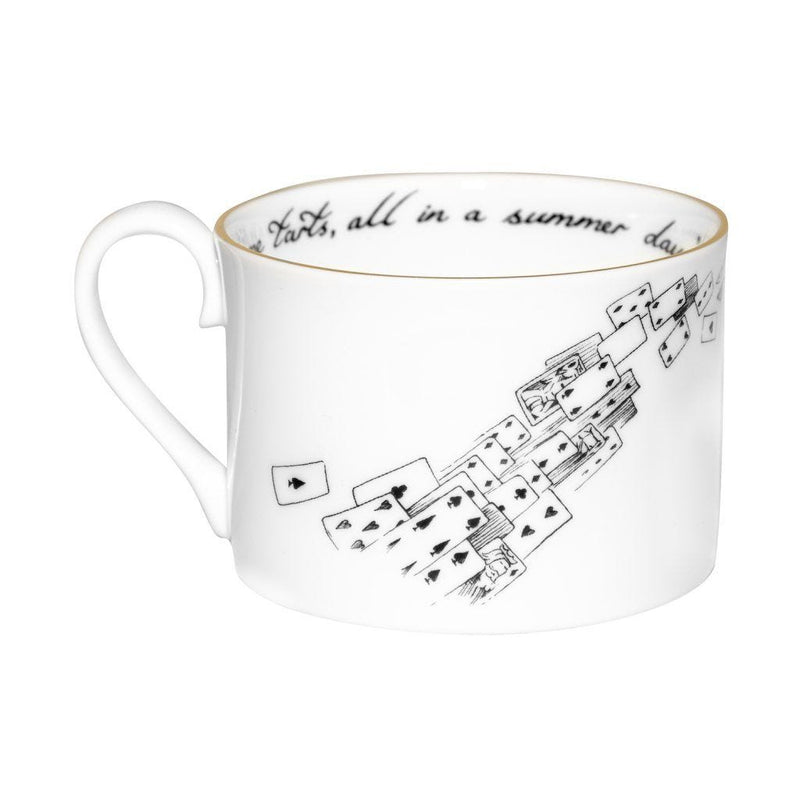 Rory Dobner White Rabbit teacup and saucer, imported from the UK