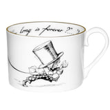 Rory Dobner Mad Hatter teacup saucer bone china, imported from the UK
