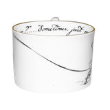 Rory Dobner Mad Hatter teacup saucer bone china, imported from the UK