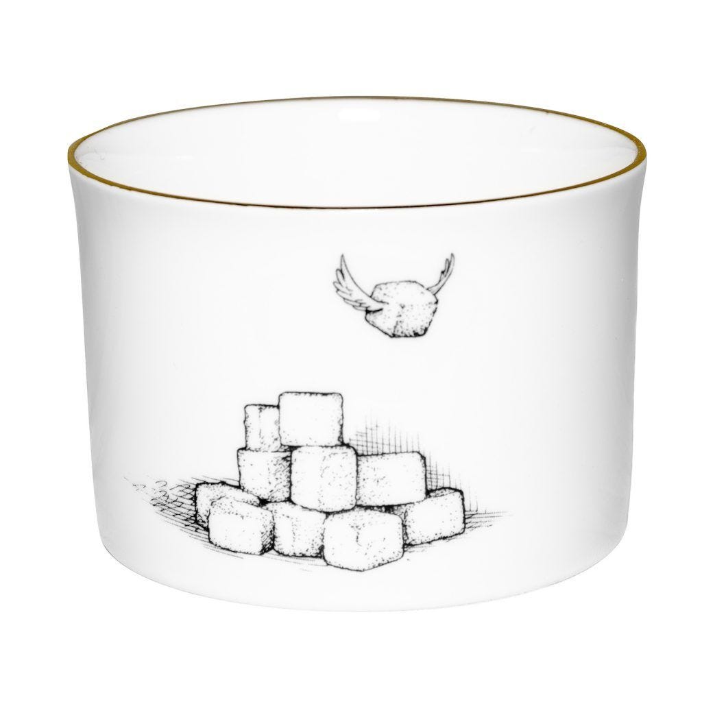 Rory Dobner Alice in Wonderland sugar bowl, imported from the UK