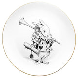 Rory Dobner Alice in Wonderland White Rabbit plate, medium - British product