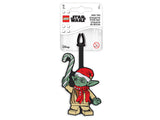 LEGO Star Wars Yoda holiday bag tag, imported from the UK