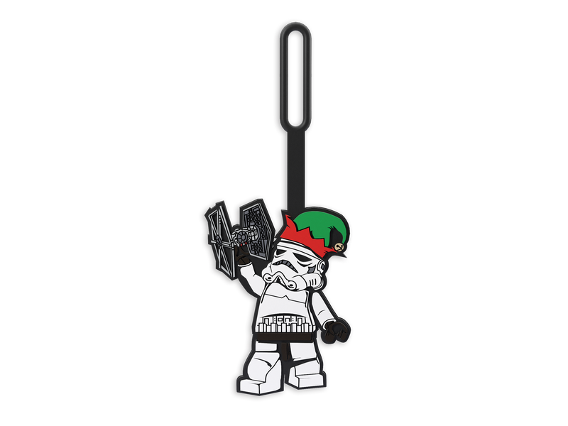 LEGO Star Wars Stormtrooper holiday bag tag, imported from the UK