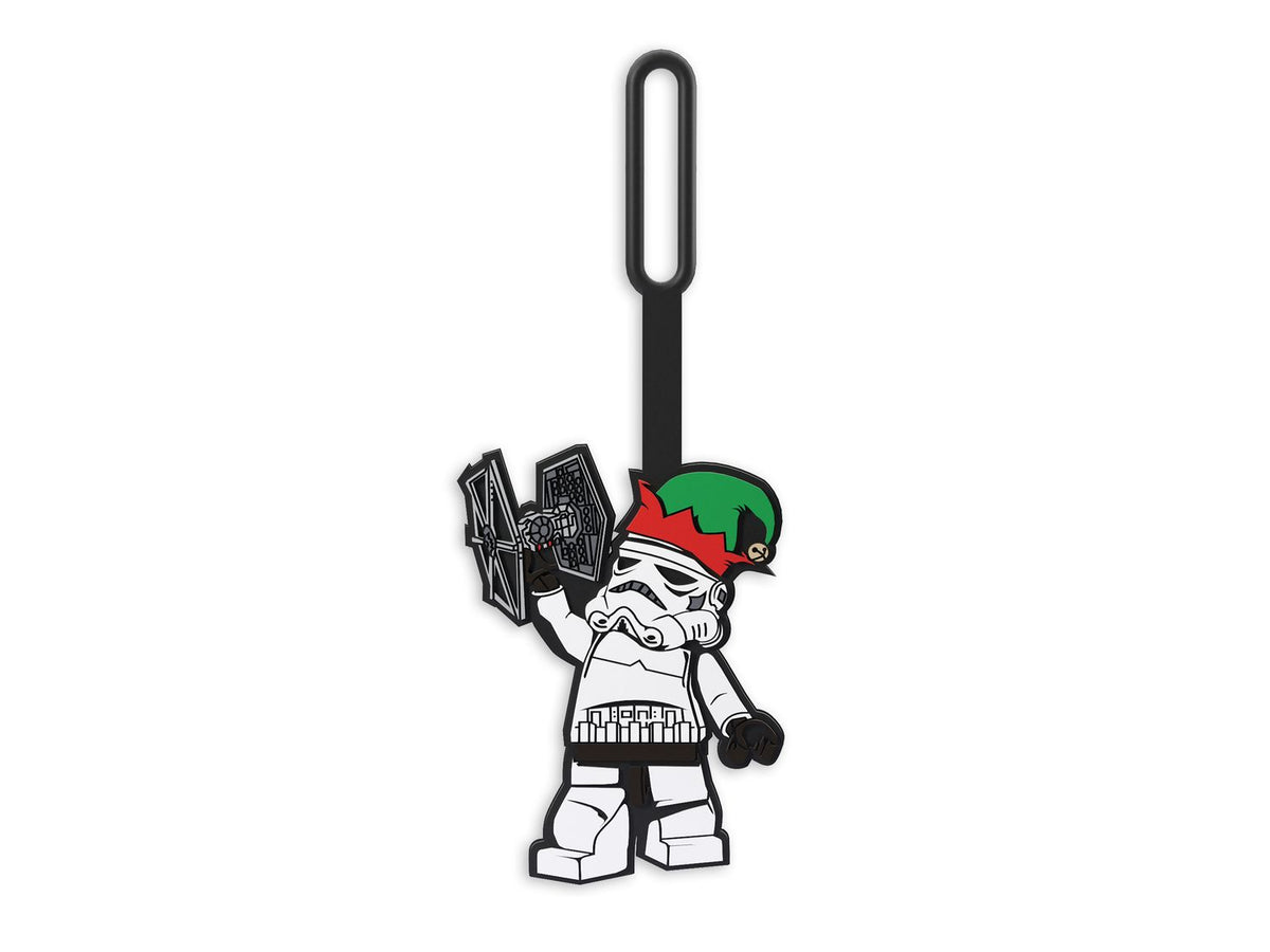 LEGO Star Wars Stormtrooper holiday bag tag, imported from the UK
