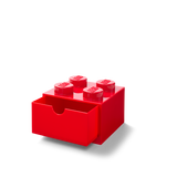4-Stud Desk Drawer - Red