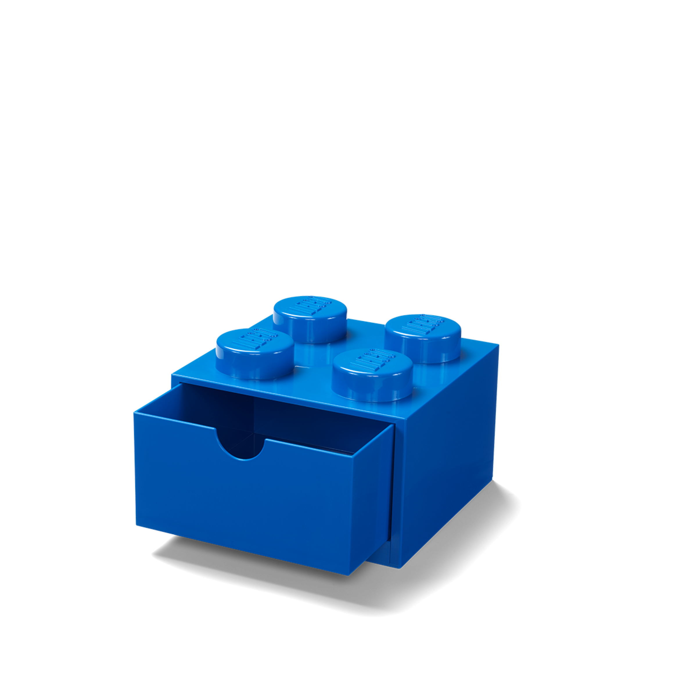 LEGO 4-Stud Desk Drawer Blue plastic storage - British product