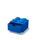 LEGO 4-Stud Desk Drawer Blue plastic storage - British product