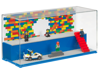 Lego LEGO Play and Display Case Blue Storage Case- Buy online at McGrocer